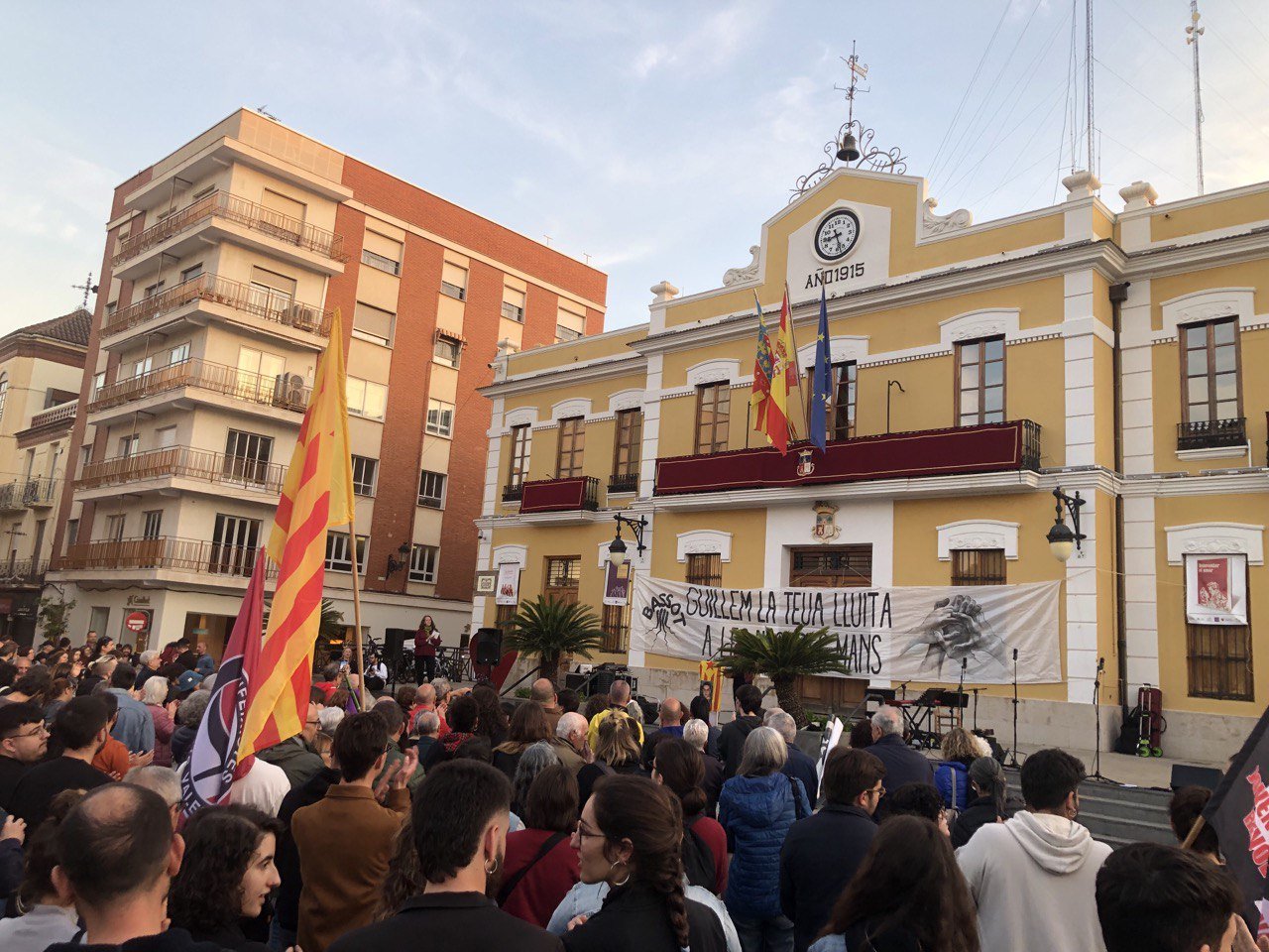 Burjassot recuerda a Guillem Agulló en el 30.º aniversario de su asesinato