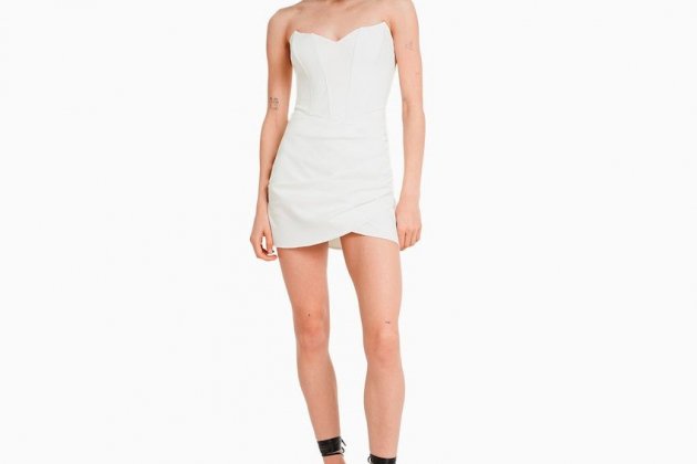 Vestida cotilla mini baixa creuada Vestida cotilla mini baixa creuada