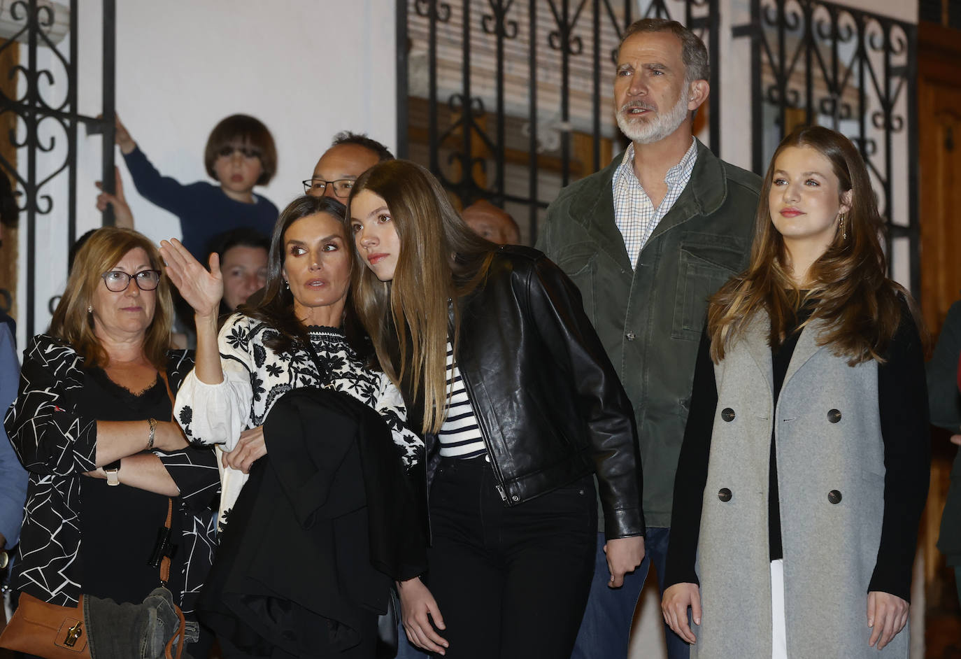 Leonor y Sofía Semana Santa EFE