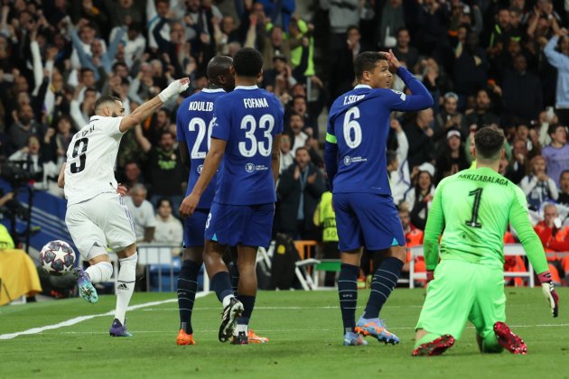 Karim Benzema Reial Madrid Chelsea / Foto: EFE
