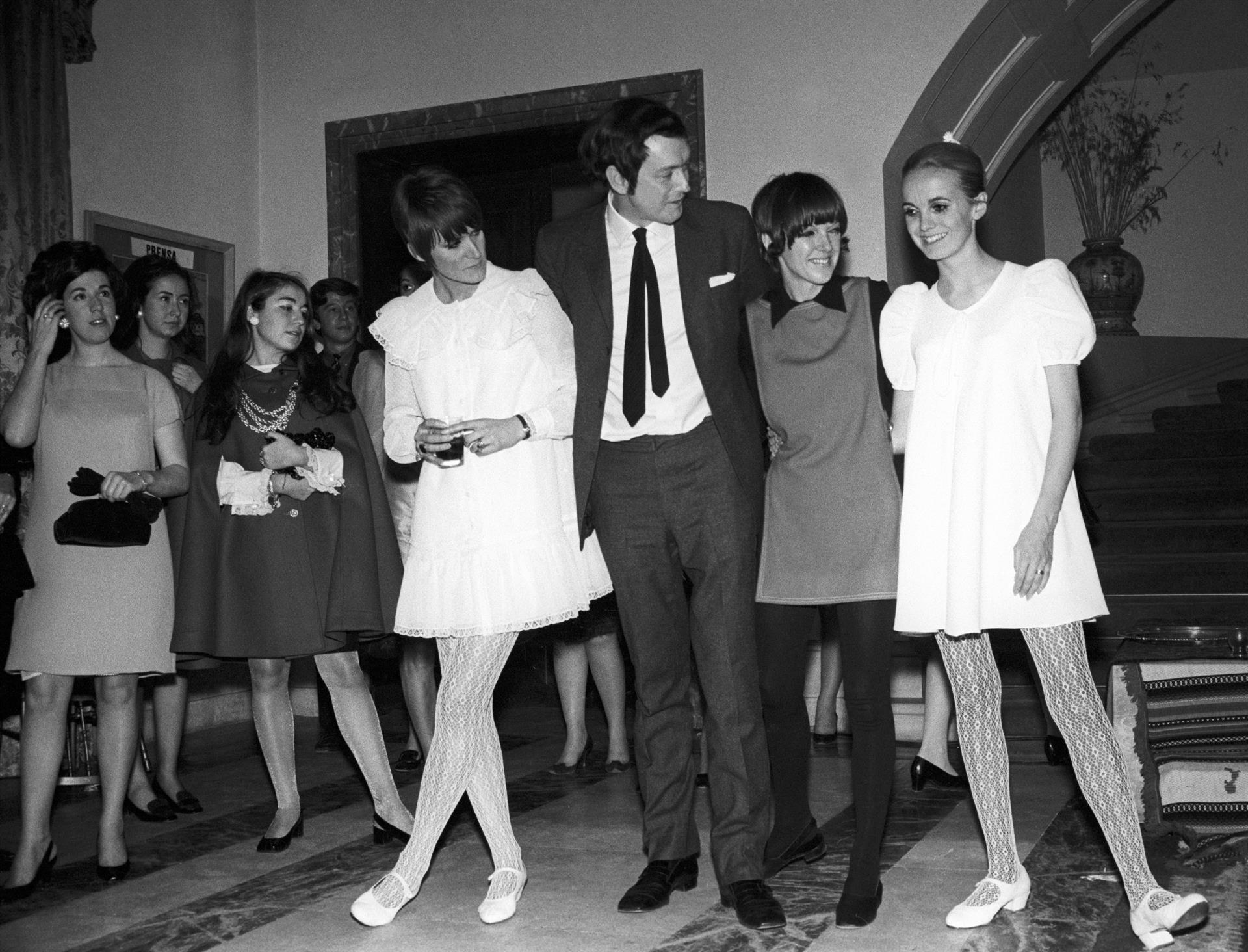 Mary Quant desfilada Madrid 1968 Efe Mary Quant desfilada Madrid 1968 Efe