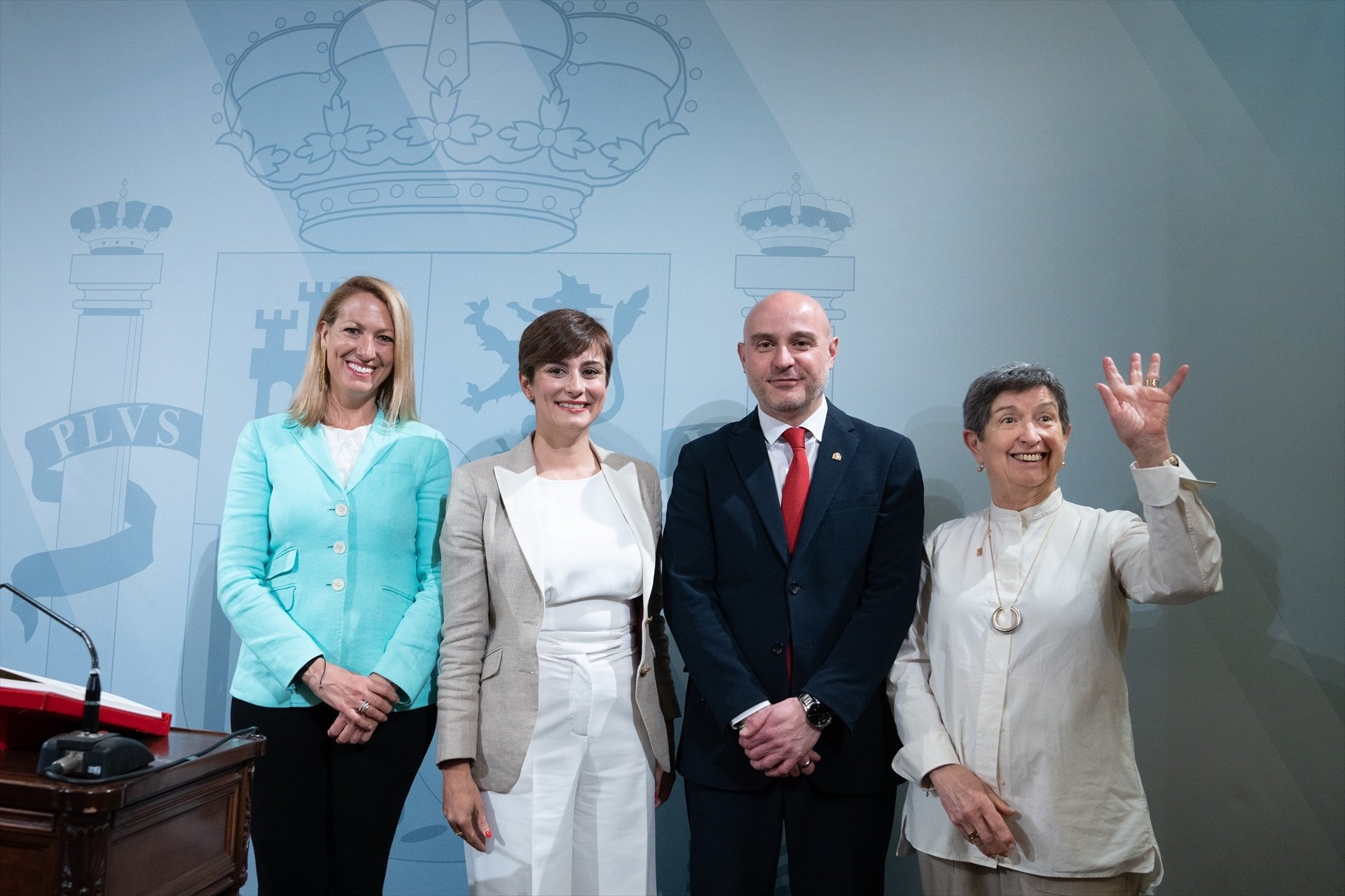 Maria Eugenia Gay Carlos Prieto Isabel Rodriguez Teresa Cunillera delegacio Gobierno / EFE Maria Eugenia Gay Carlos Prieto Isabel Rodriguez Teresa Cunillera delegacio Gobierno / EFE