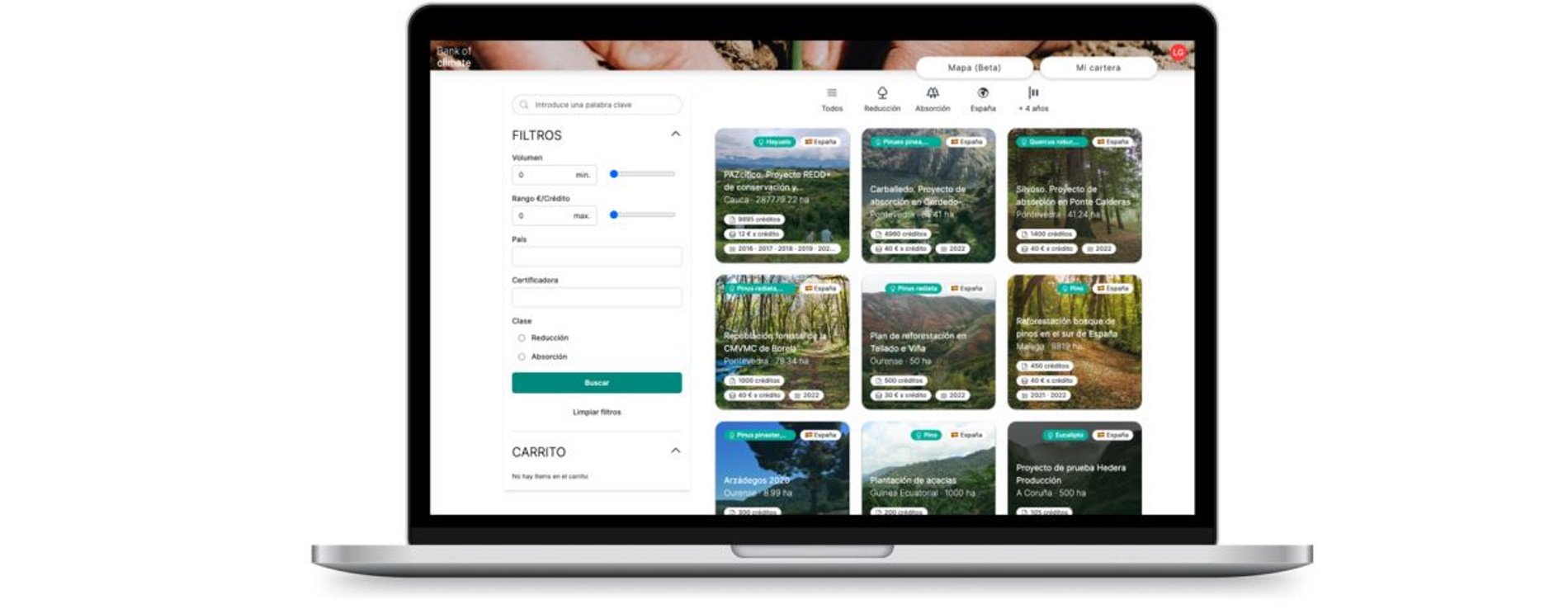 Nace Bank of Climate para impulsar el mercado voluntario de créditos de carbono
