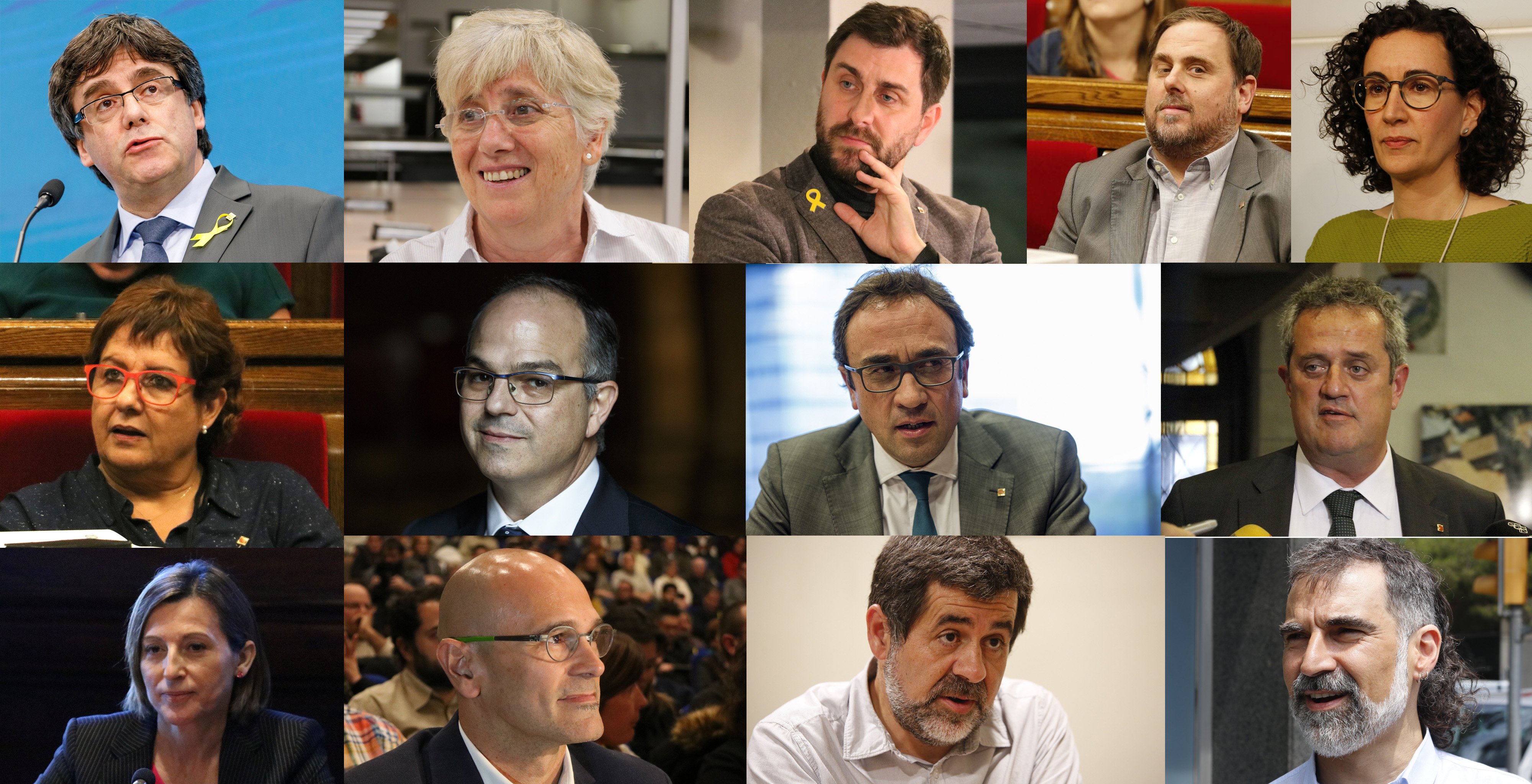 Les noves declaracions dels 25 processats al Suprem