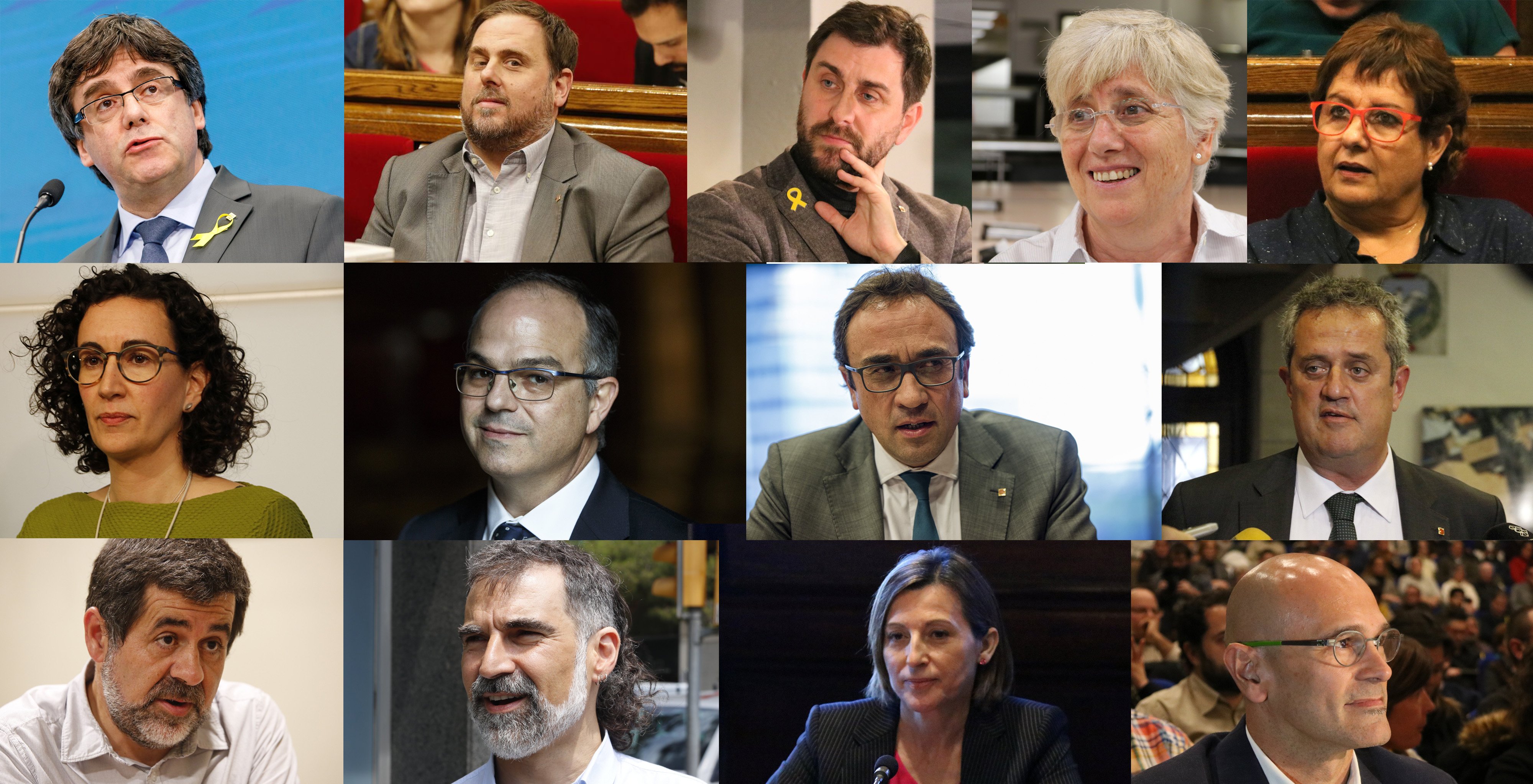 Els delictes dels processats, un per un