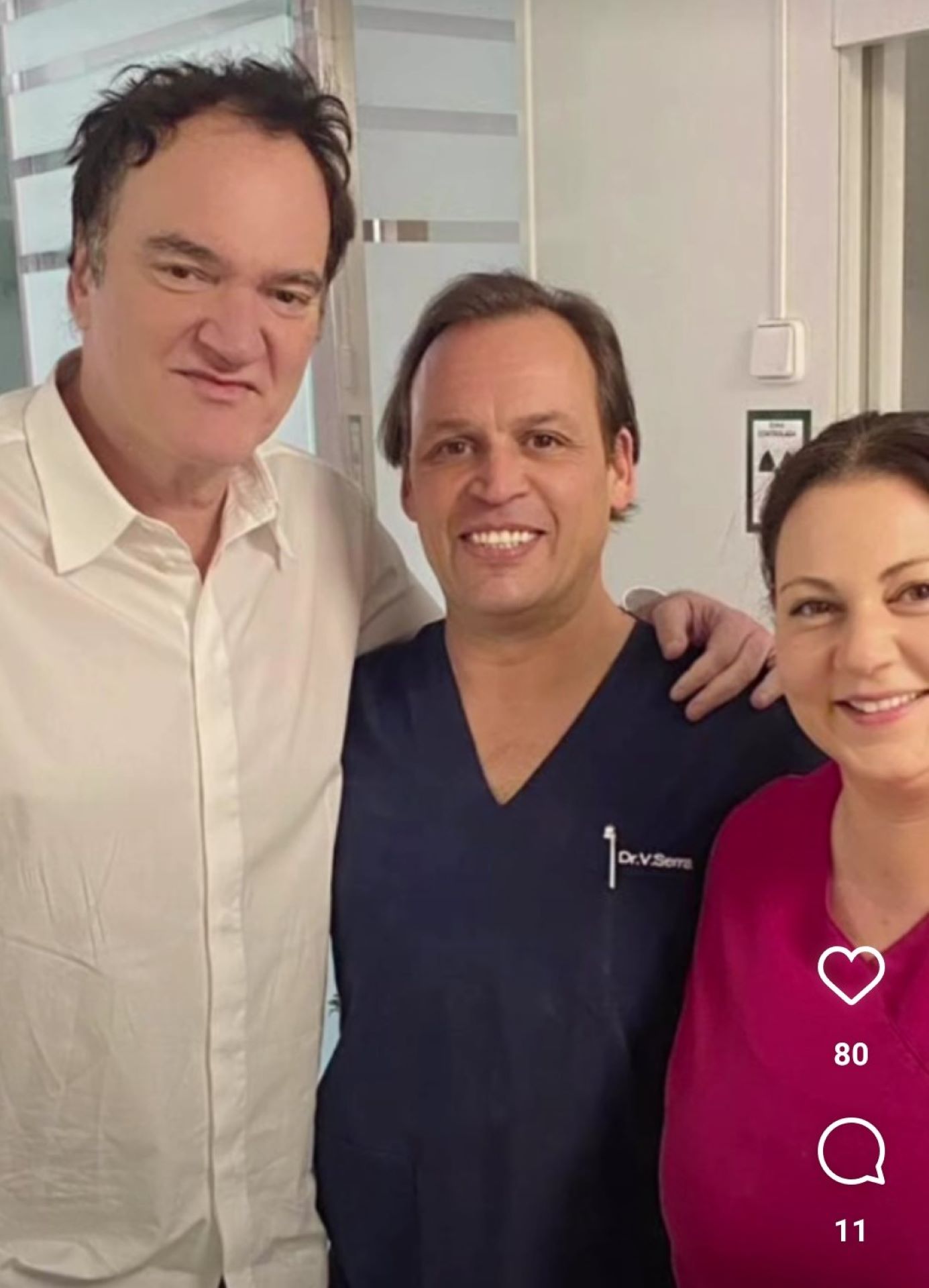 Una urgencia médica lleva a Quentin Tarantino a Mollet del Vallès