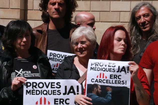 Clara Ponsati, concentracio Pablo Hasel / ACN Clara Ponsati, concentracio Pablo Hasel / ACN