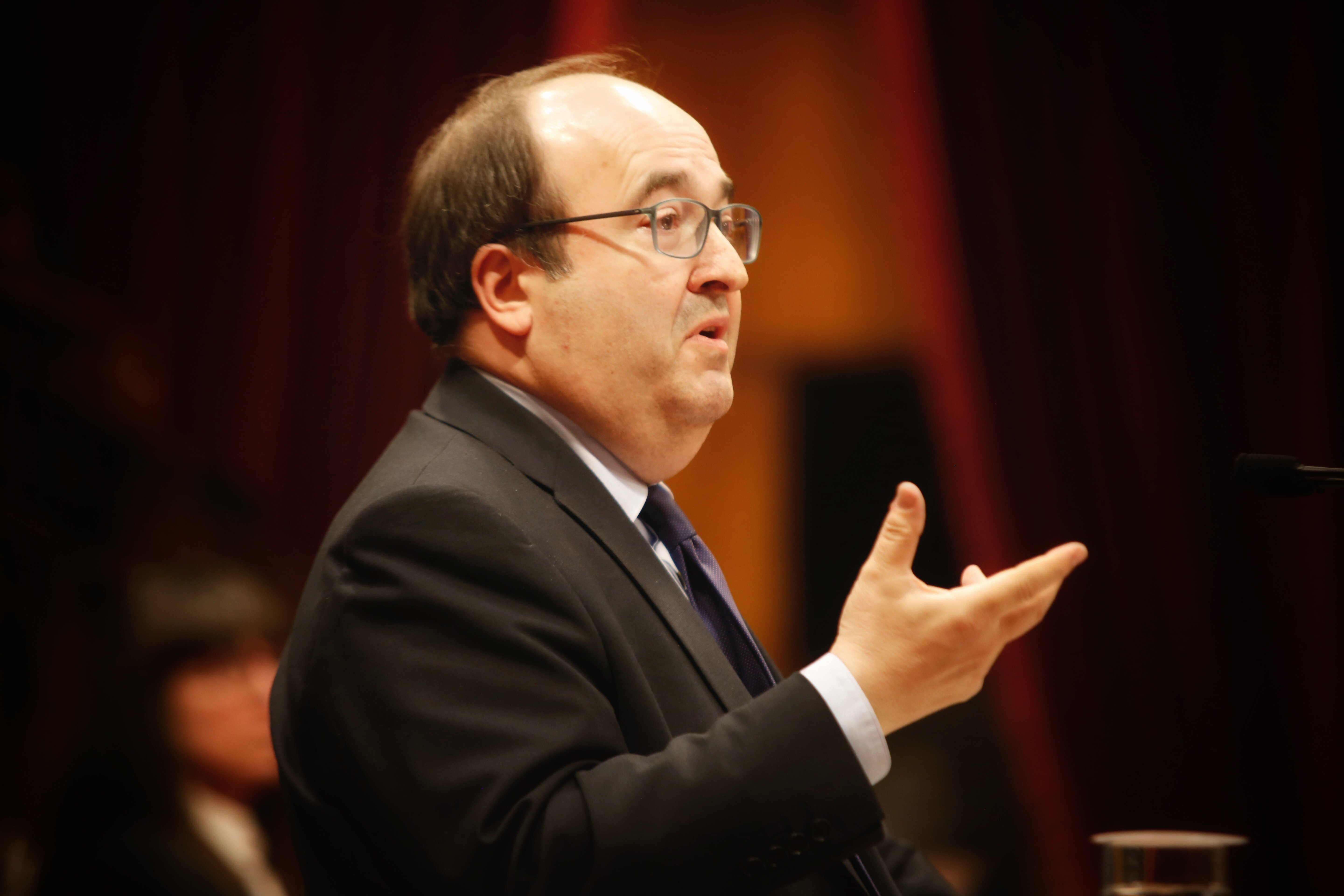 Iceta veu "equivocada" la marxa de Rovira a l'exili