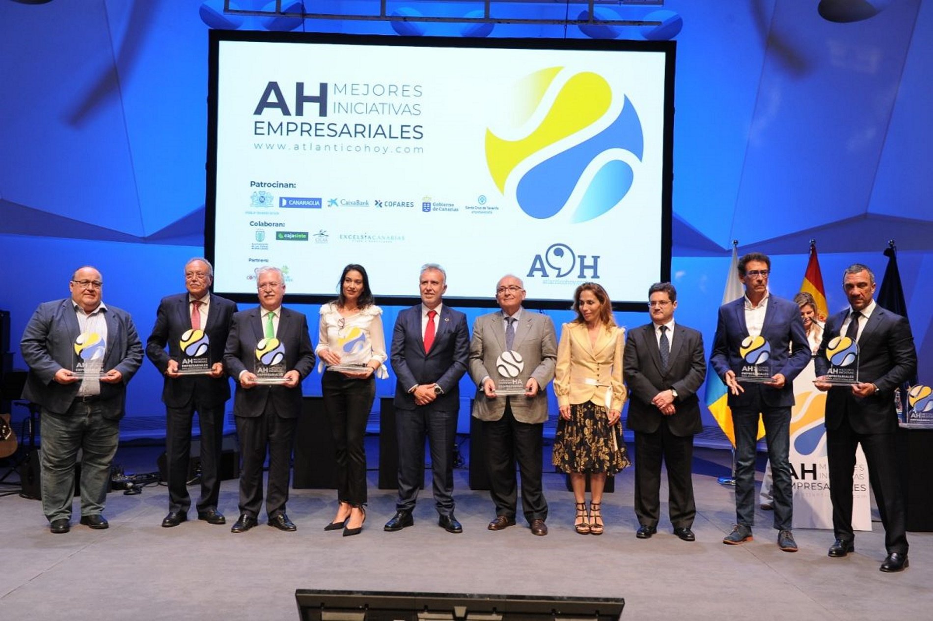 La aerolínea canaria Binter es reconocida como la mejor iniciativa empresarial por 'Atlántico Hoy'