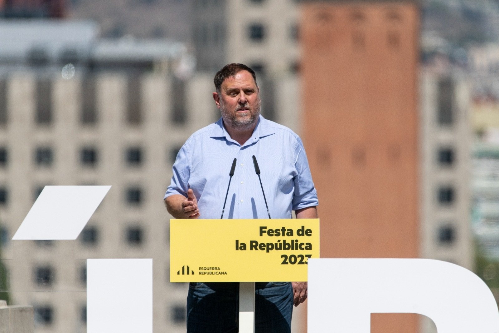 Oriol Junqueras: "ERC es el principal objetivo de los enemigos de la democracia"