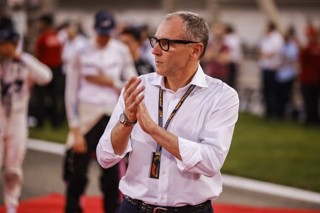 Stefano Domenicali aplaudiendo Bahrein / Foto: Europa Press