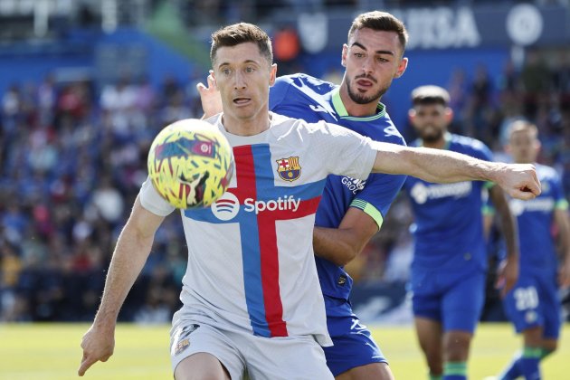 Robert Lewandowski Juan Iglesias Getafe Barça