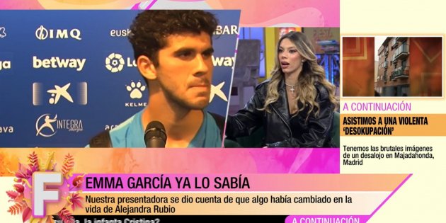 Carles Aleñá Alejandra Rubio Telecinco Carles Aleñá Alejandra Rubio Telecinco