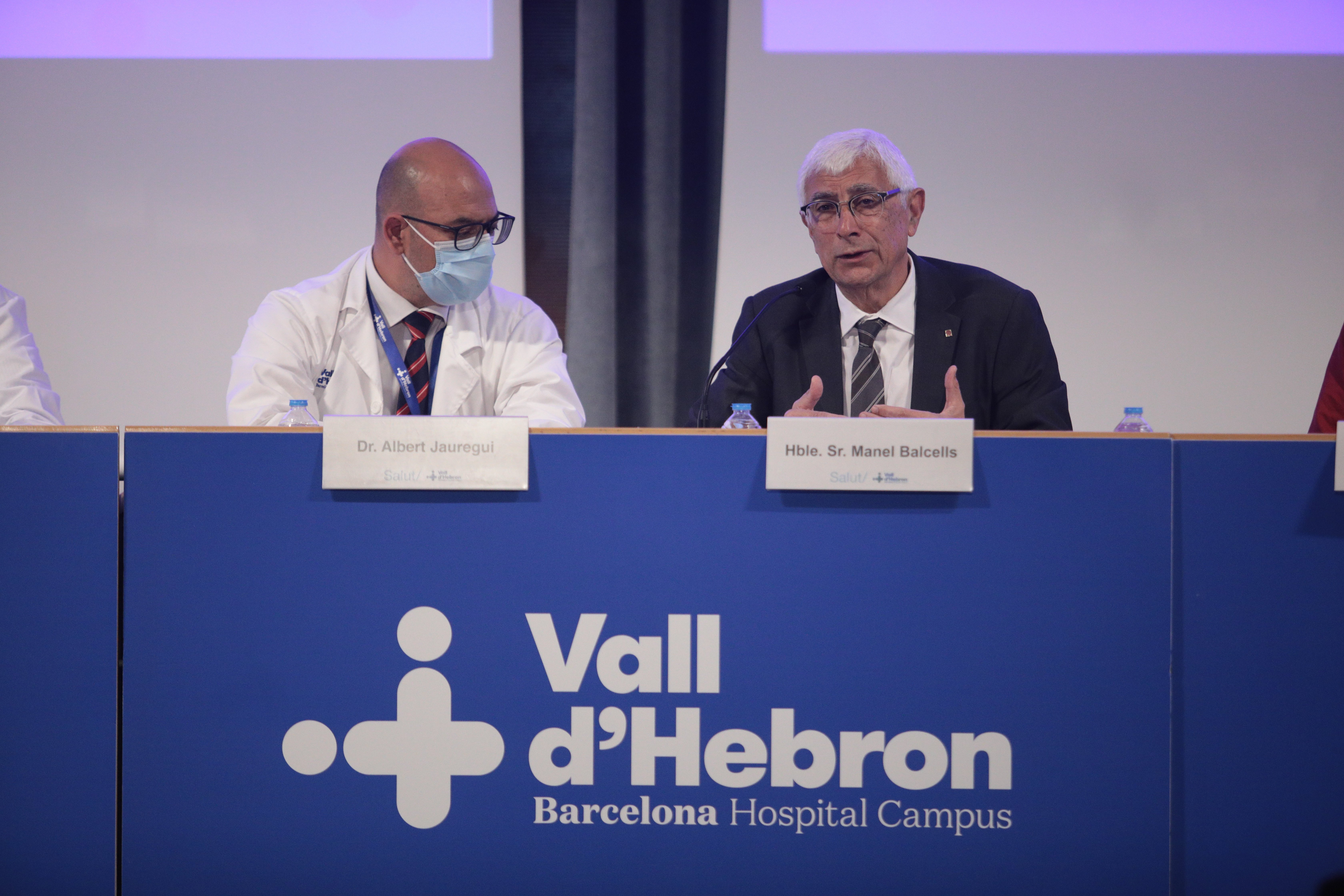 El Vall d'Hebron fa el primer trasplantament pulmonar robòtic del món