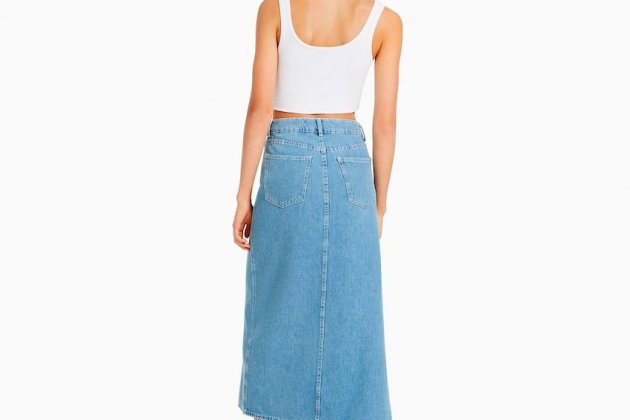 Falda denim larga1 Falda denim larga1