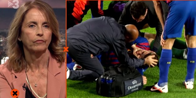 Piqué estyabornit i la mare patint TV3