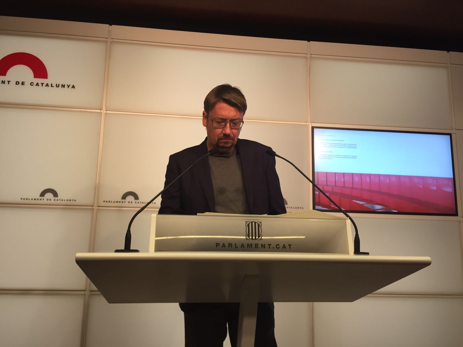 Domènech fa una crida a la unitat per repondre als nous empresonaments