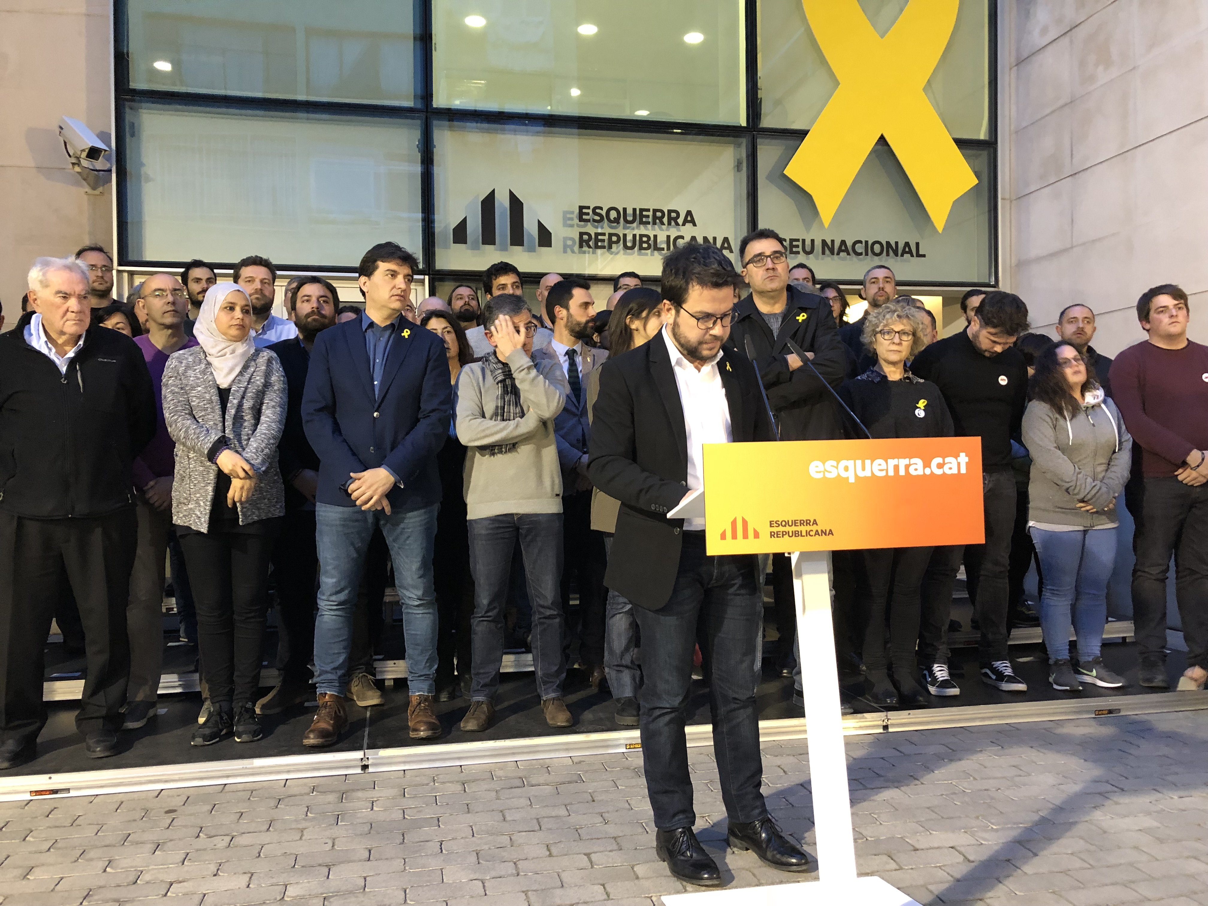 ERC: "Convertim la ràbia en força. Farem que tot aquest sacrifici valgui la pena"