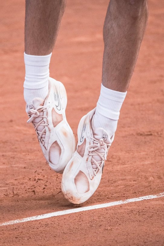 Carlos Alcaraz zapatillas Barcelona Open Banc Sabadell / Foto: Carlos Baglietto Carlos Alcaraz zapatillas Barcelona Open Banc Sabadell / Foto: Carlos Baglietto