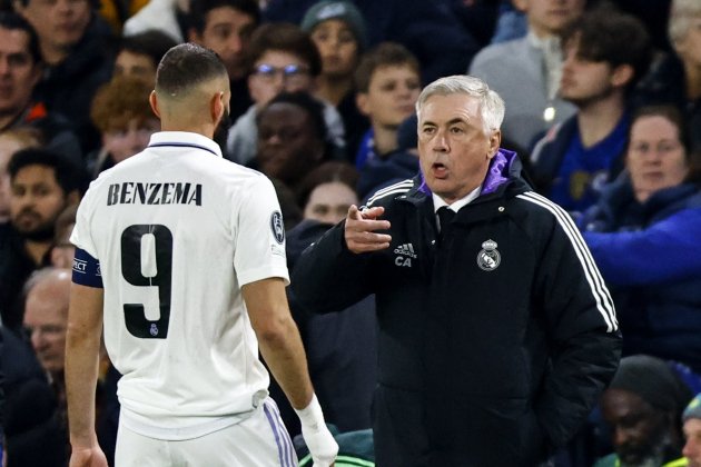 Benzema Ancelotti EFE