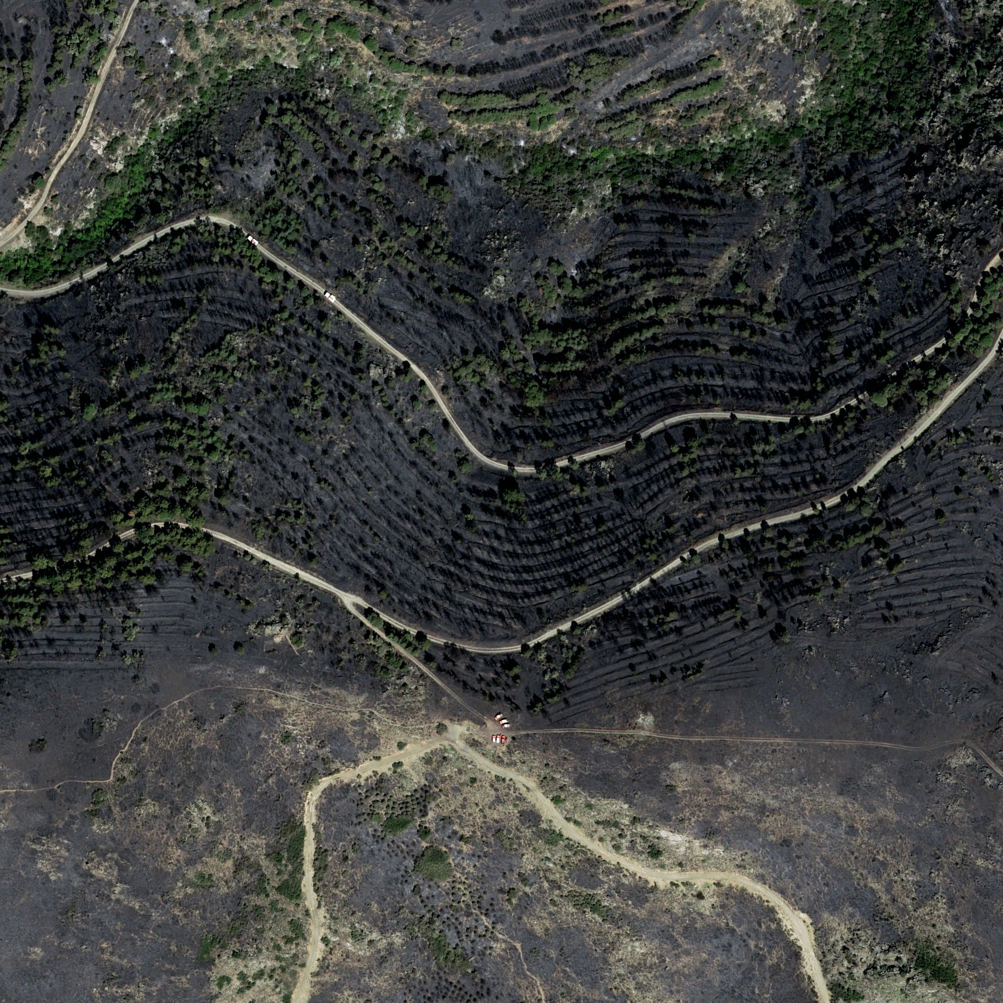 Imatges de l'incendi de la Catalunya Nord, entre el Rosselló i l'Alt Empordà / Pléiades Neo © Airbus DS 2023 Imatges de l'incendi de la Catalunya Nord, entre el Rosselló i l'Alt Empordà / Pléiades Neo © Airbus DS 2023