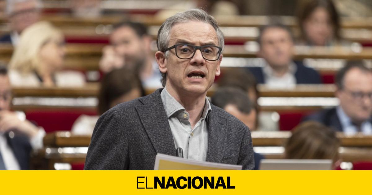 Josep Maria Jové denuncia al TSJC que el seu judici 