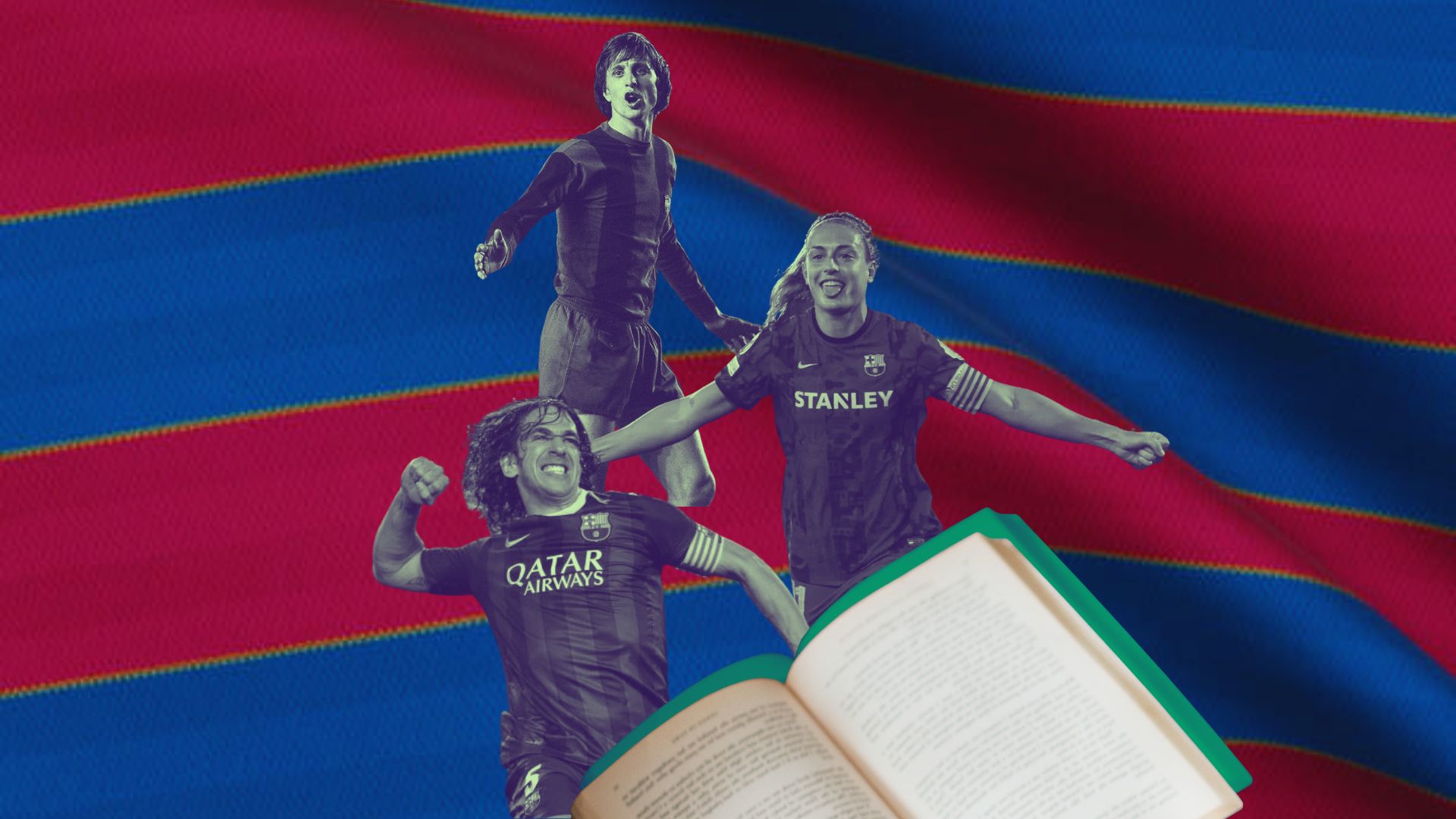 El Barça se infiltra en el Sant Jordi 2023: libros para reír, soñar y recordar