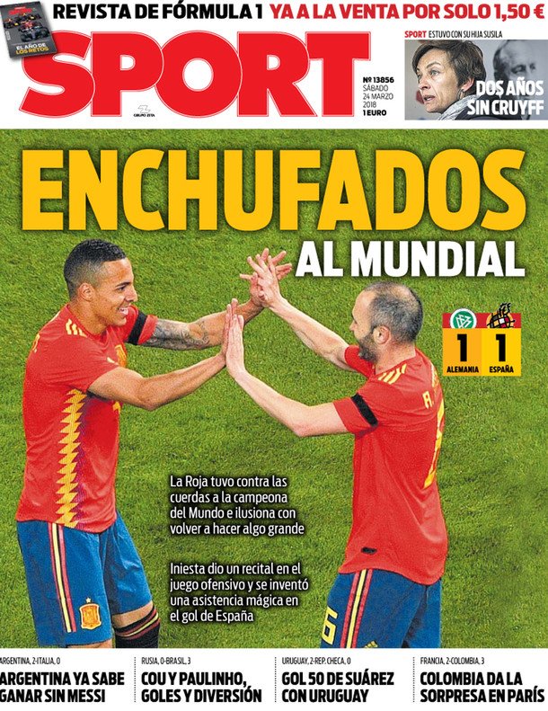 Sport Portada 24 03 2018