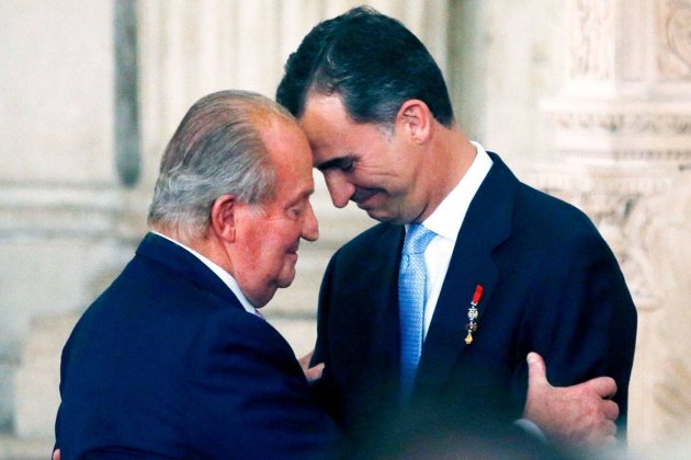 Felipe VI i Joan Carles I (Efe) Felipe VI i Joan Carles I (Efe)