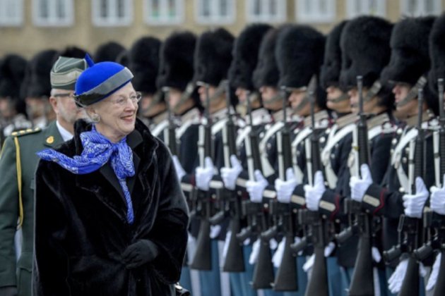Margarita II de Dinamarca Guardia Real GTRES