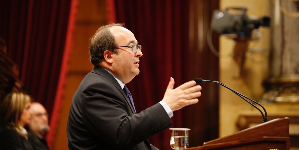 Miquel Iceta Parlamento PSC - Sergi Alcàzar
