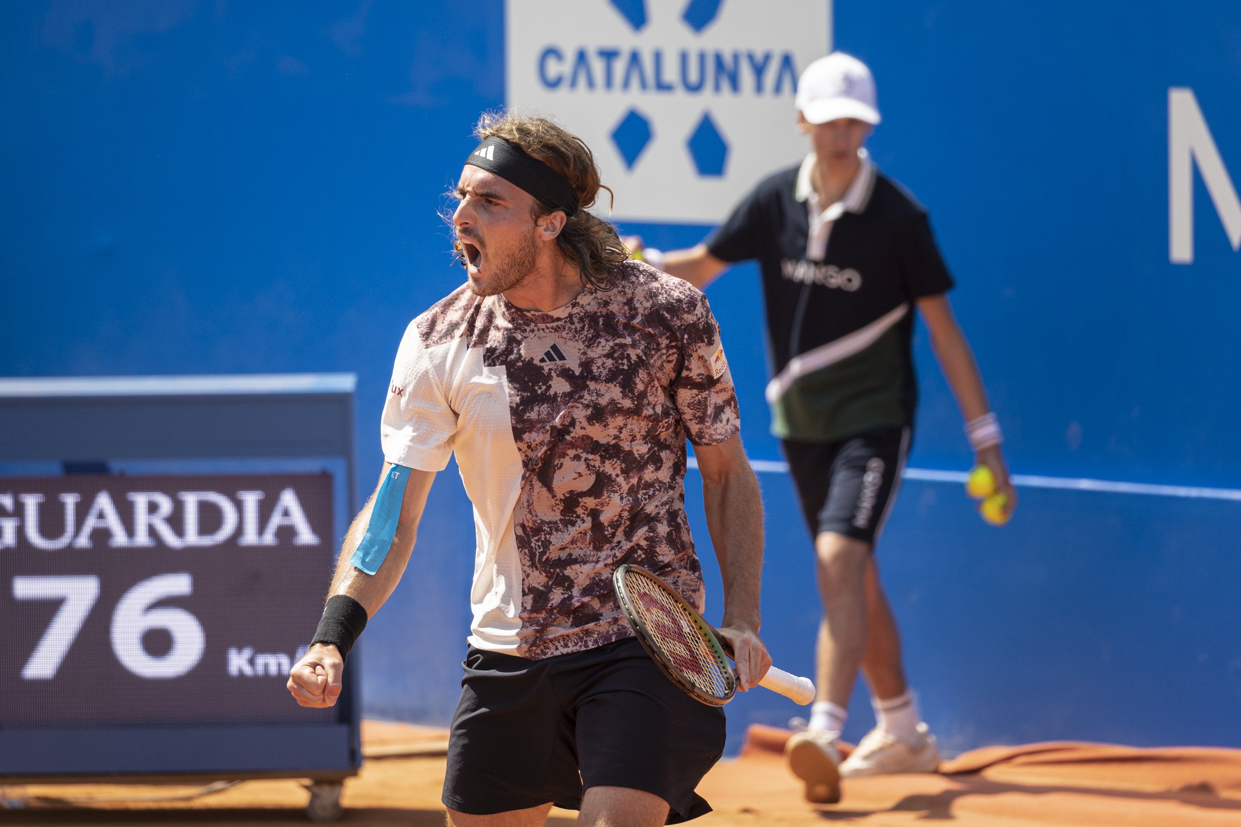 Stefanos Tsitsipas no falla y Casper Ruud cae por sorpresa en el Barcelona Open Banc Sabadell