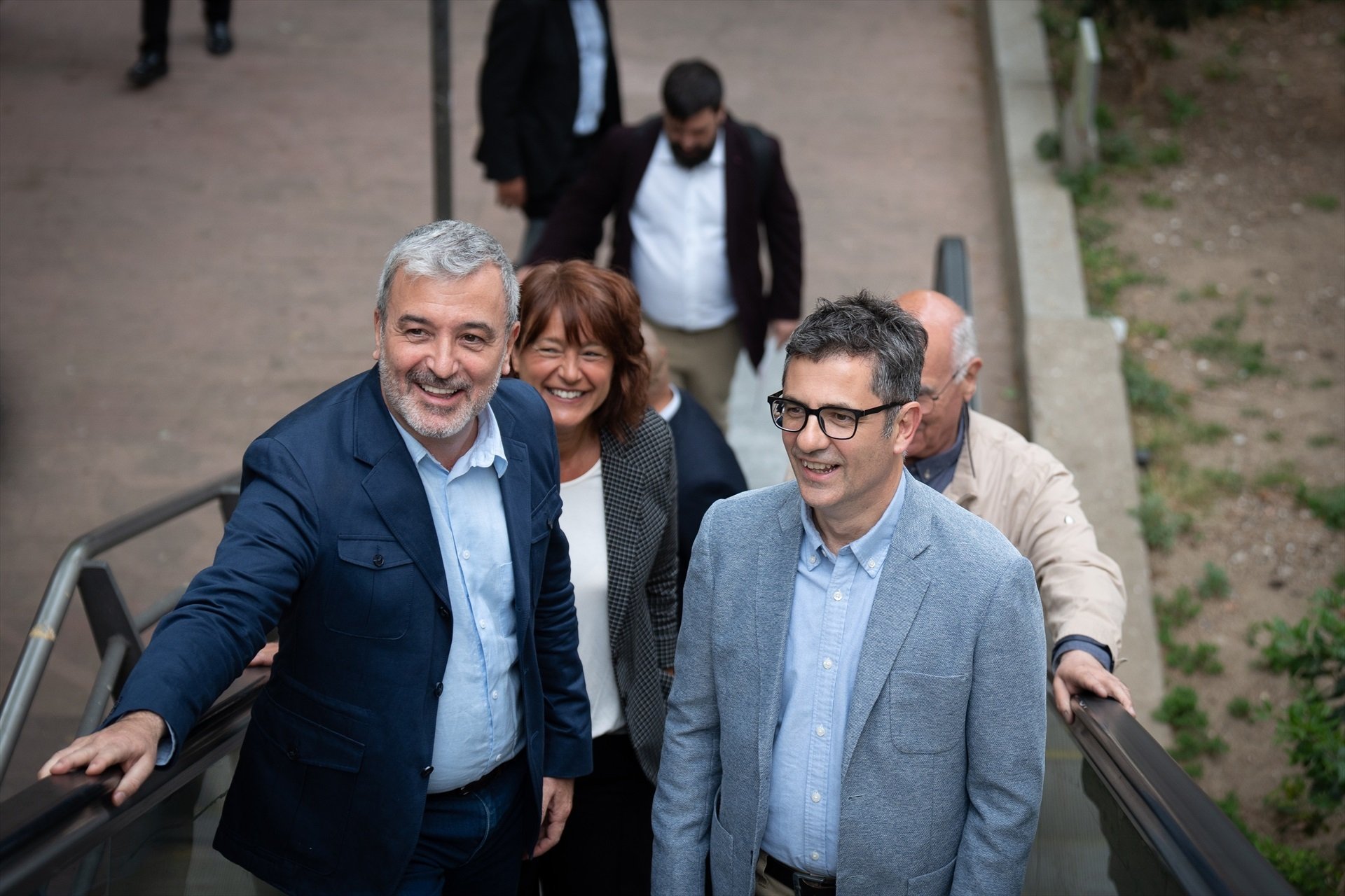 bolanos collboni eleccions municipals 2023 barcelona vallcarca