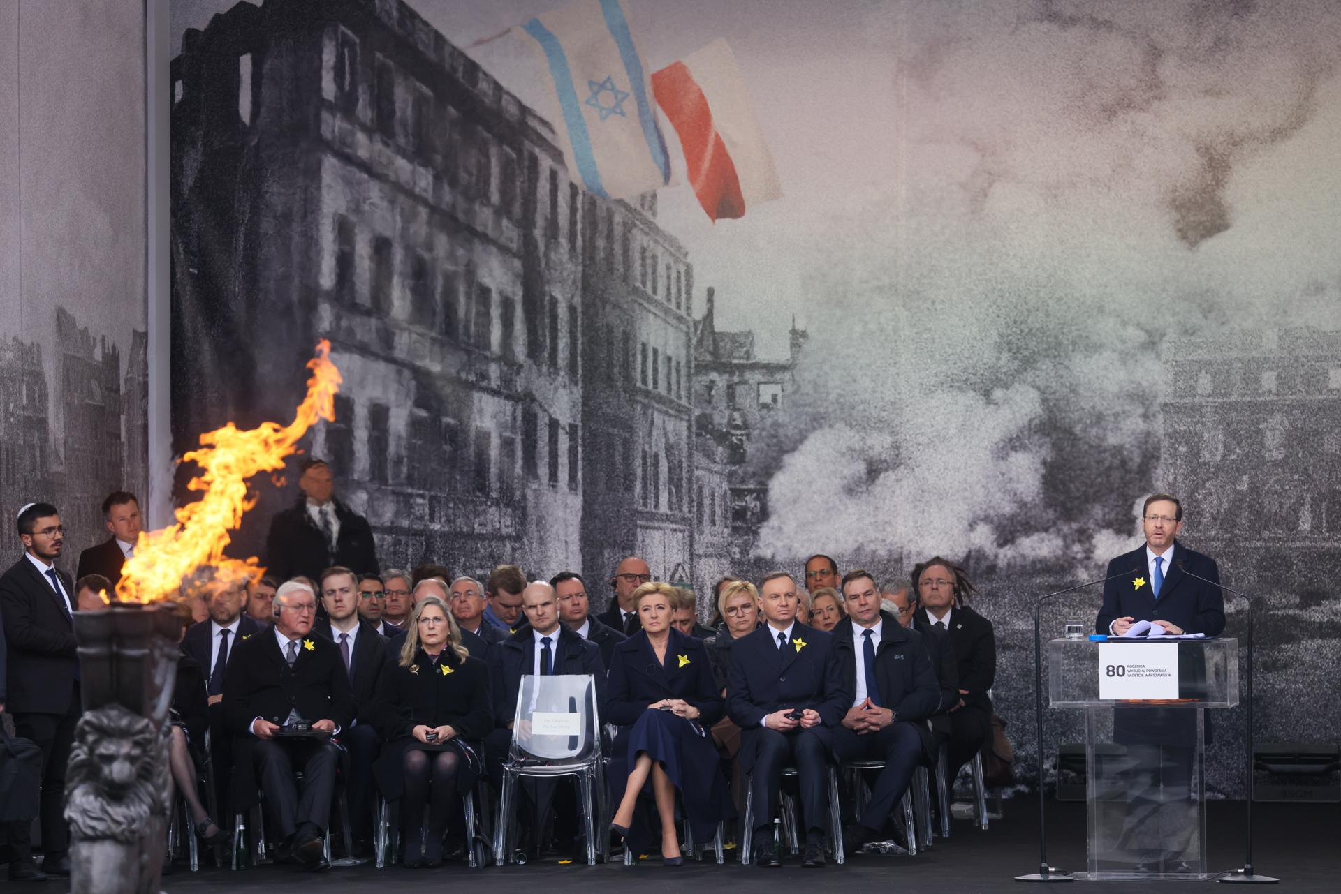 80 años subleva gueto Varsòvia EFE