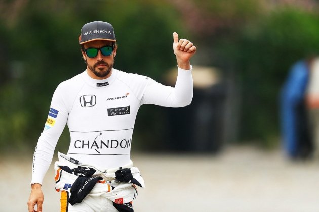 Fernando Alonso durante su etapa en McLaren / Foto: Europa Press