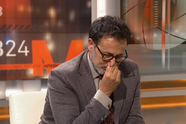 Xavier Graset plora TV3