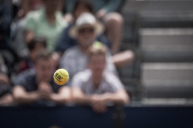 Detalle pelota Open Banc Sabadell 2023 Carlos Baglietto