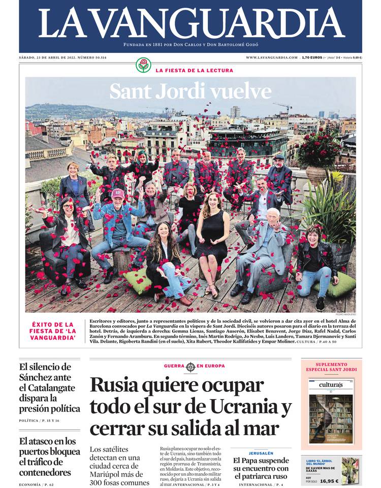 Portada La Vanguardia Portada La Vanguardia
