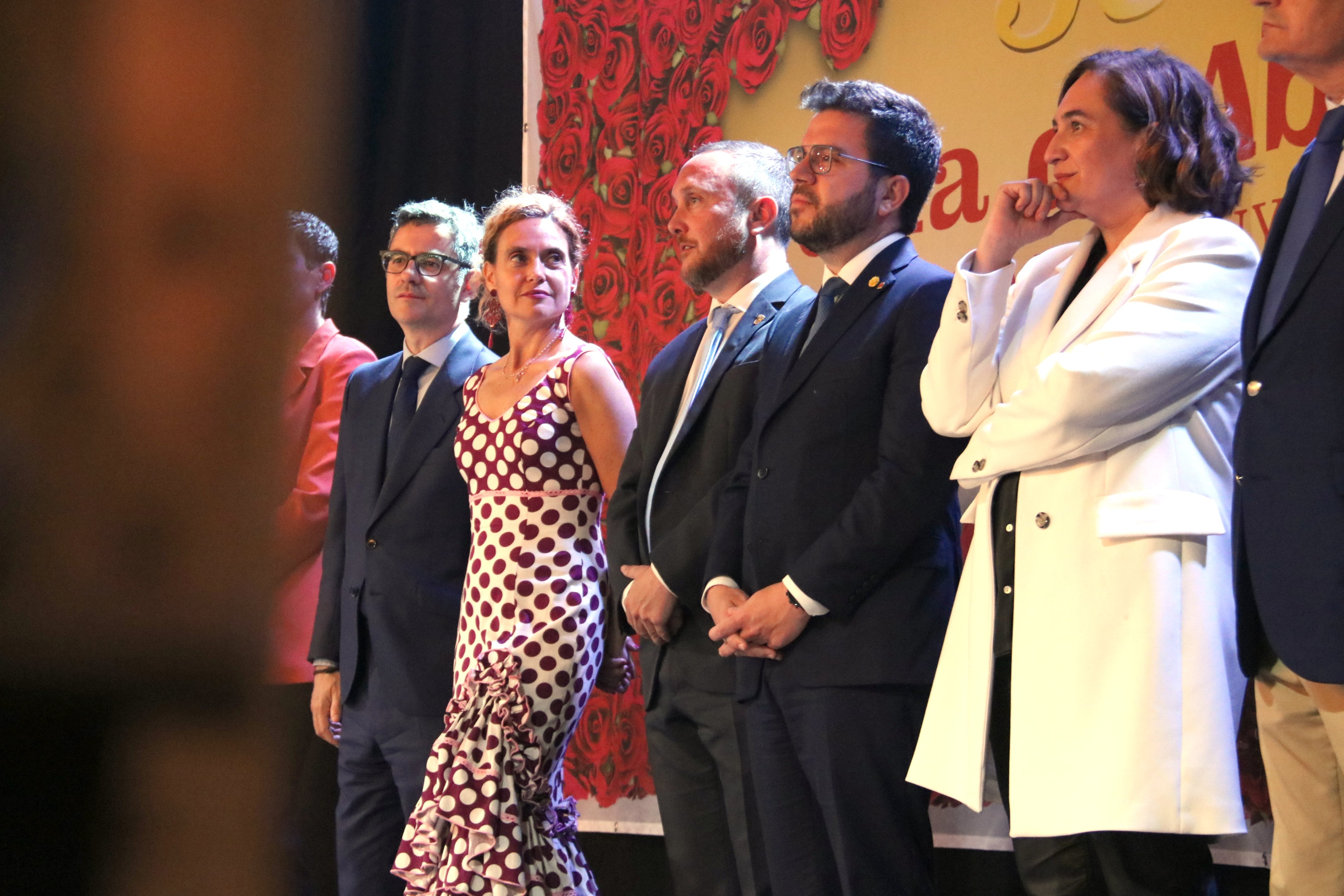 Aragonès, en la Feria de Abril: "Sin la cultura andaluza no se entiende la Catalunya contemporánea"