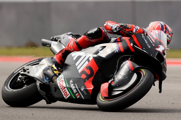 Maverick Viñales disputando GP de las Américas 2023 / Foto: EFE - Adam Davis