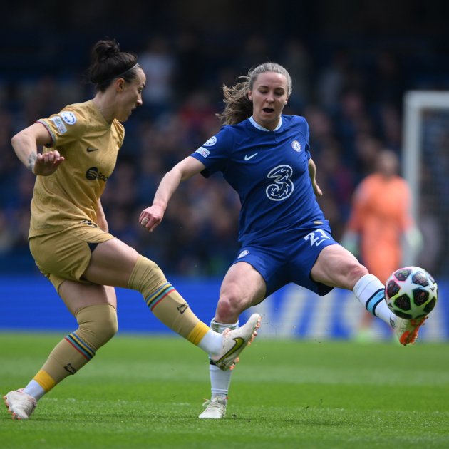 Lucy Bronze Chelsea Barça femenino / Foto: EFE - Daniel Hambury