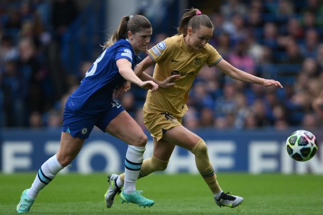 Hansen Chelsea Barça femenino / Foto: EFE - Daniel Hambury Hansen Chelsea Barça femenino / Foto: EFE - Daniel Hambury