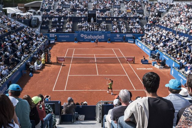 Carlos Alcaraz Daniel Evans Barcelona Open Banc Sabadell 2023 / Foto: Carlos Baglietto