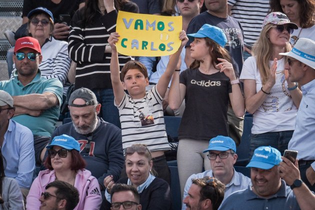 Cartel Carlos Alcaraz Barcelona Open Banco Sabadell 2023 / Foto: Carlos Baglietto Cartel Carlos Alcaraz Barcelona Open Banco Sabadell 2023 / Foto: Carlos Baglietto