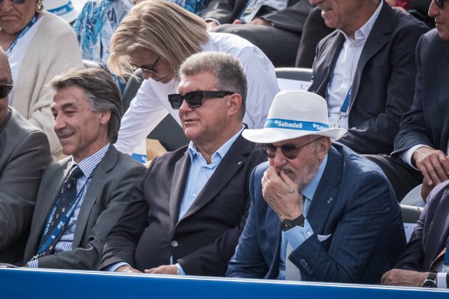 Joan Laporta Barcelona Open Banc Sabadell 2023 / Foto: Carlos Baglietto