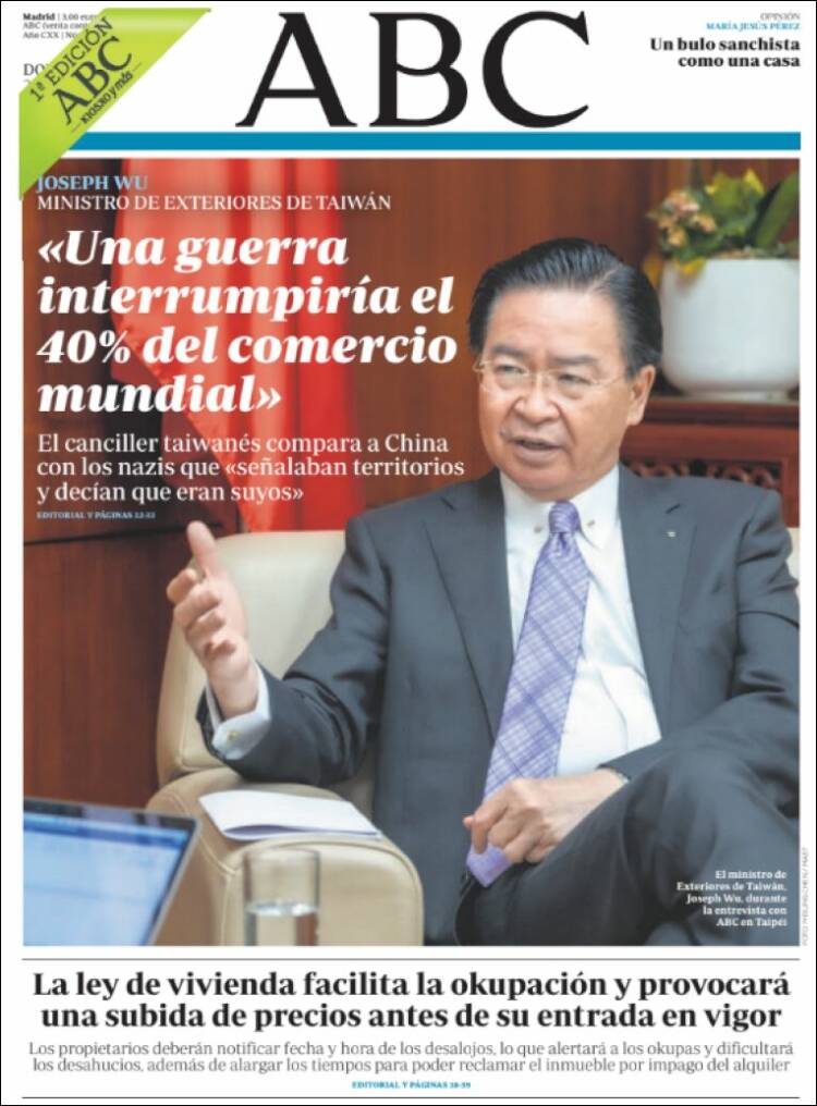 portada abc 23/4/23 portada abc 23/4/23