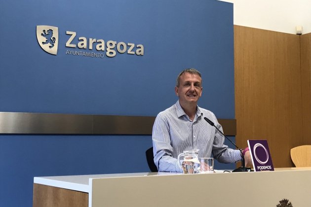 EuropaPress 5111507 portavoz grupo municipal podemos ayuntamiento zaragoza fernando rivares EuropaPress 5111507 portavoz grupo municipal podemos ayuntamiento zaragoza fernando rivares