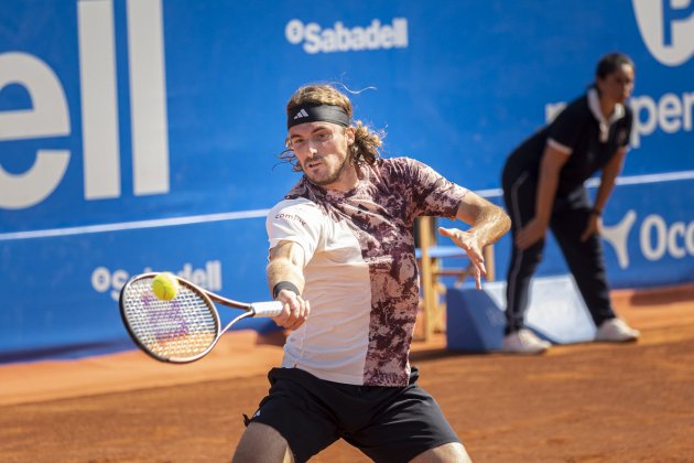 Stefanos Tsitsipas Barcelona Open Banc Sabadell 2023 / Foto: Montse Giralt