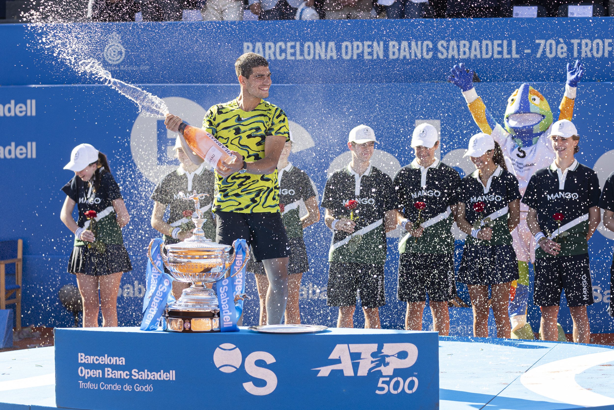 Carlos Alcaraz defenderá su bicampeonato en el Barcelona Open Banc Sabadell 2024