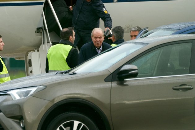 Juan Carles aeropuerto Foronda Vitoria EFE